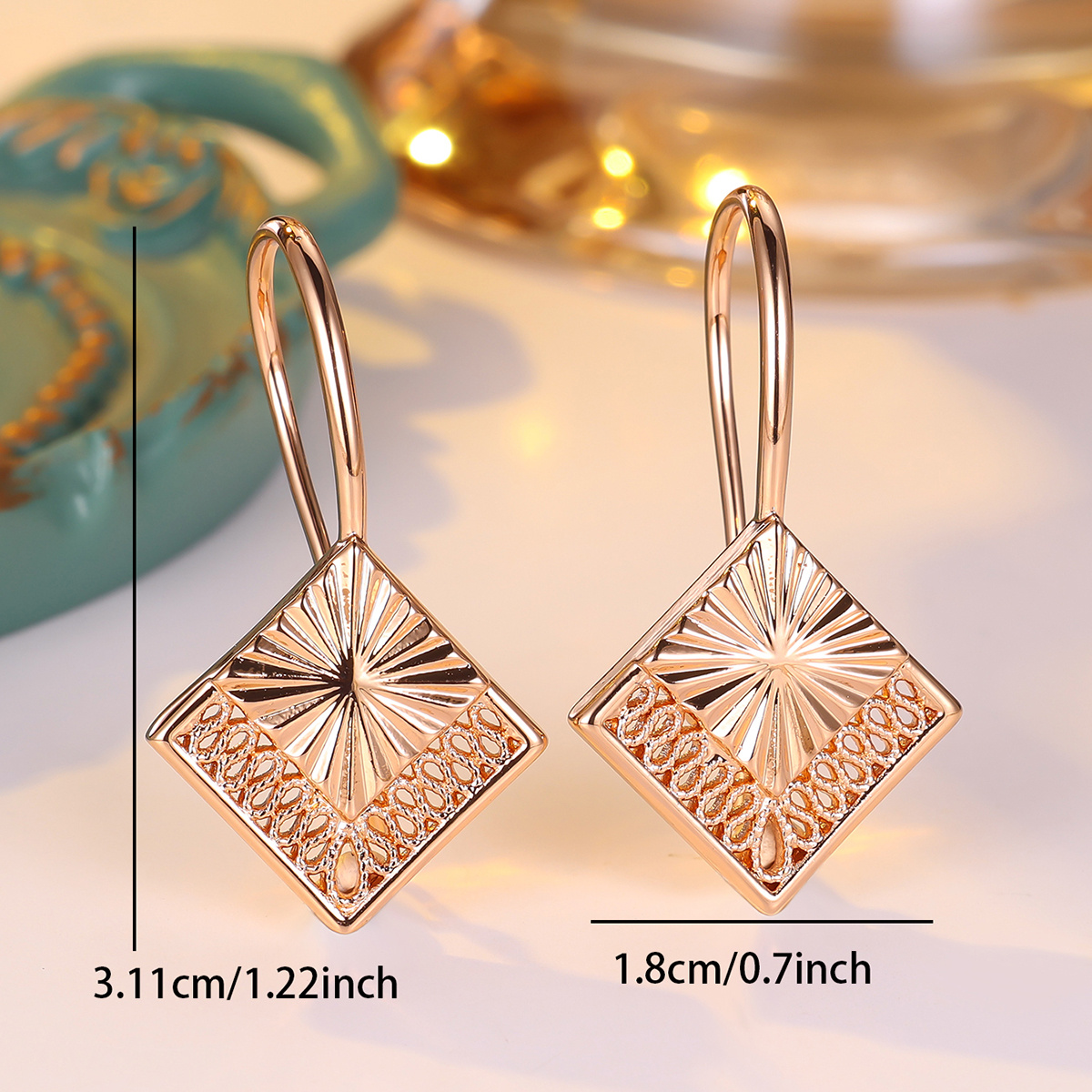 Unisex Plated Hoop Earrings, Minimalist Elegant Design